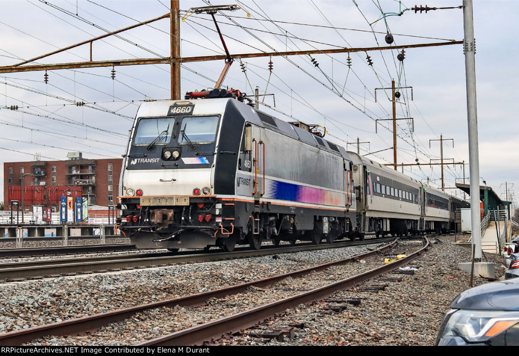 NJT 4660 on train 7244